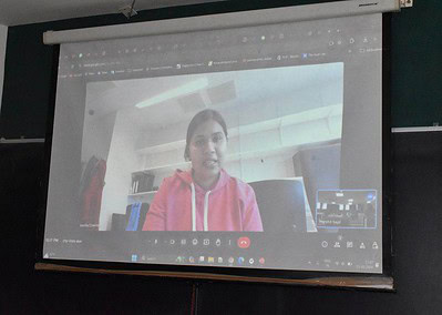 Bioinformatics department holds webinar on bio-entrepreneurship