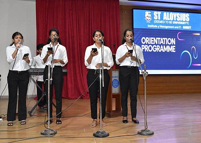 Inspiring unity and growth: MBA students begin II Sem with orientation
