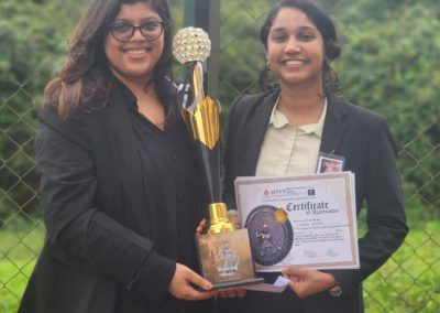 AIMIT Centre MBA Students Secure Runners-Up Overall Championship at Agon 2024