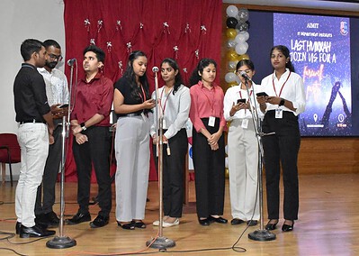 AIMIT Centre IT Department Bids Farewell to Graduating Students with Heartfelt Ceremony and Festivities