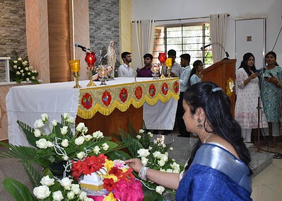 Celebration of the Nativity of Mother Mary at AIMIT Centre