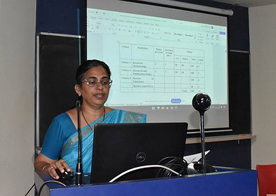 Inauguration of Ph D Course work 2024-25 was held in St Aloysius (Deemed to be University) AIMIT Centre