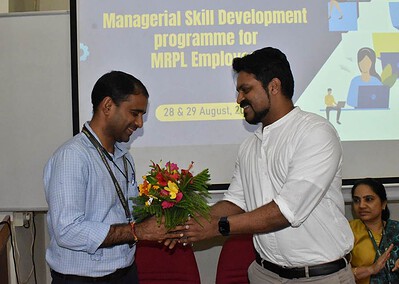 Managerial Skill Development Program for MRPL Employees Conducted by AIMIT Centre