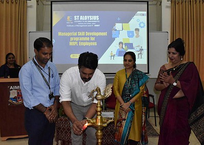 Managerial Skill Development Program for MRPL Employees Conducted by AIMIT Centre