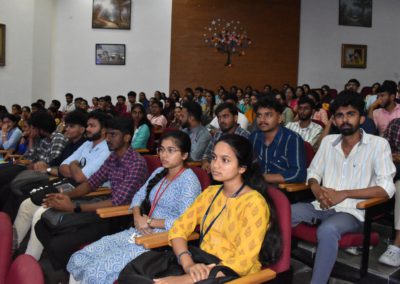 AIMIT Centre hosted a session for IT students by Mr Santhosh Rebello on Salesforce