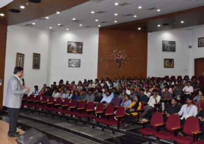 AIMIT Centre hosted a session for IT students by Mr Santhosh Rebello on Salesforce