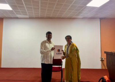 AIMIT Centre hosted a session “Trends in Bioinformatics’’ by Prof. Kshithish Acharya