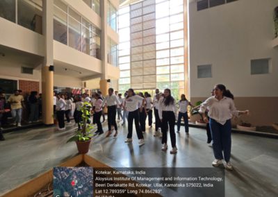 ‘IGNITE’ – A Deepavali for Dreams, Flashmob organized by IT students in AIMIT Centre
