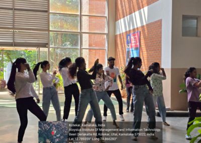 ‘IGNITE’ – A Deepavali for Dreams, Flashmob organized by IT students in AIMIT Centre