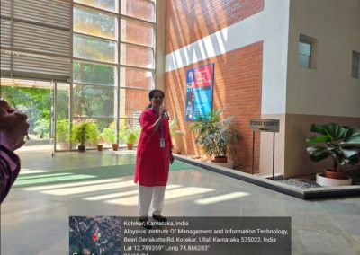 ‘IGNITE’ – A Deepavali for Dreams, Flashmob organized by IT students in AIMIT Centre