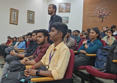 Alumni interaction - Connecting dots was organized for IT students at St Aloysius (Deemed to be University) AIMIT Centre