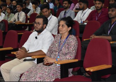 Alumni interaction - Connecting dots was organized for IT students at St Aloysius (Deemed to be University) AIMIT Centre