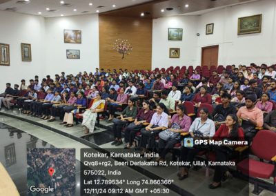 Workshop on Personal Financial Planning for Semester III MBA Students