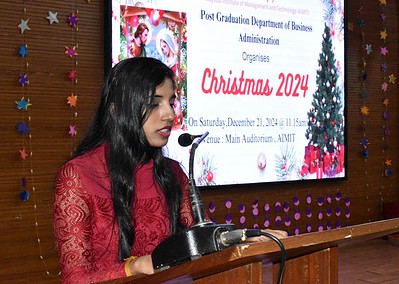 Report on Christmas Celebration