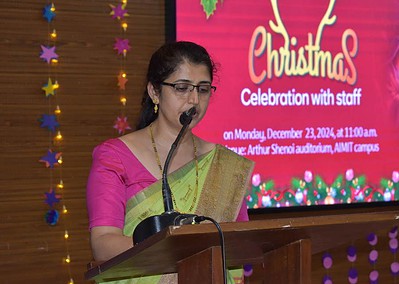 Staff of AIMIT Centre Celebrate Christmas: The Gift of Love
