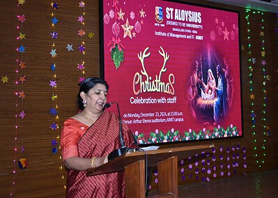 Staff of AIMIT Centre Celebrate Christmas: The Gift of Love