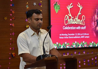 Staff of AIMIT Centre Celebrate Christmas: The Gift of Love