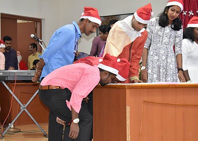 Staff of AIMIT Centre Celebrate Christmas: The Gift of Love