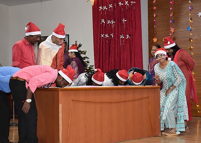 Staff of AIMIT Centre Celebrate Christmas: The Gift of Love