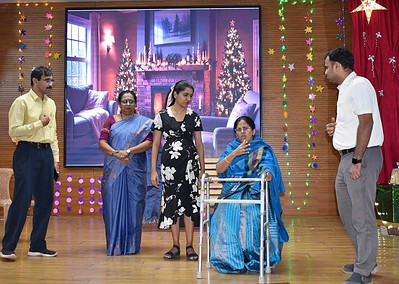 Staff of AIMIT Centre Celebrate Christmas: The Gift of Love