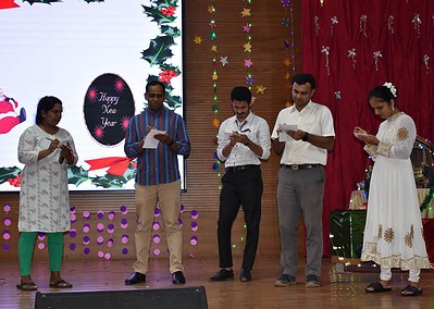 Staff of AIMIT Centre Celebrate Christmas: The Gift of Love