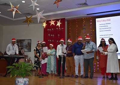 Staff of AIMIT Centre Celebrate Christmas: The Gift of Love