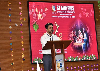 Staff of AIMIT Centre Celebrate Christmas: The Gift of Love