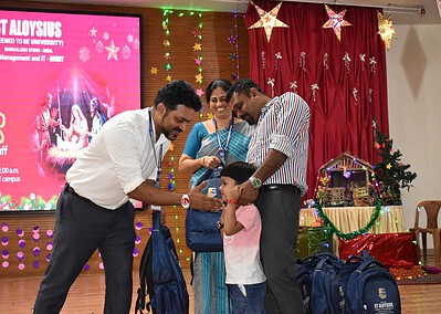 Staff of AIMIT Centre Celebrate Christmas: The Gift of Love