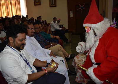 Staff of AIMIT Centre Celebrate Christmas: The Gift of Love