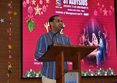 Staff of AIMIT Centre Celebrate Christmas: The Gift of Love