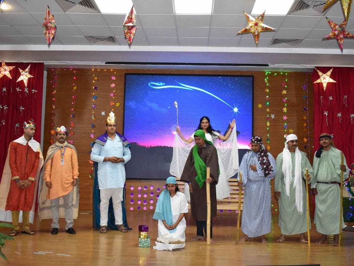 Staff of AIMIT Centre Celebrate Christmas: The Gift of Love