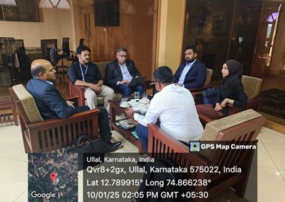 BM Delegation Visits AIMIT Centre
