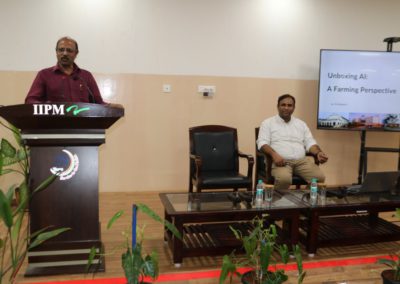 Dr Ruban delivers a Guest Lecture at IIPMB, Bengaluru