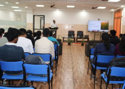 Dr Ruban delivers a Guest Lecture at IIPMB, Bengaluru
