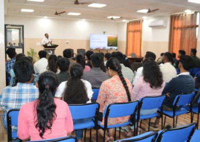 Dr Ruban delivers a Guest Lecture at IIPMB, Bengaluru