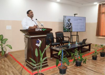 Dr Ruban delivers a Guest Lecture at IIPMB, Bengaluru