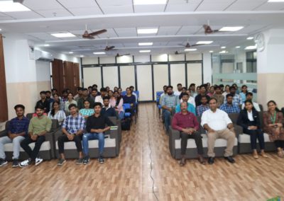 Dr Ruban delivers a Guest Lecture at IIPMB, Bengaluru