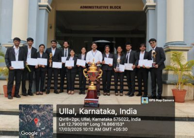 Overall Champions at Bizwaves, the National Level Management Fest organized by NITK