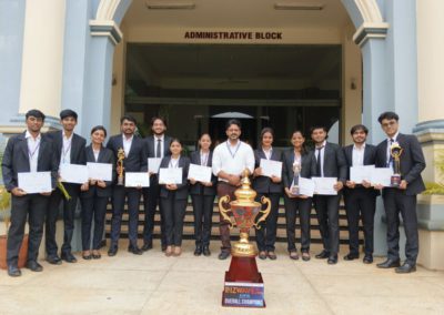Overall Champions at Bizwaves, the National Level Management Fest organized by NITK