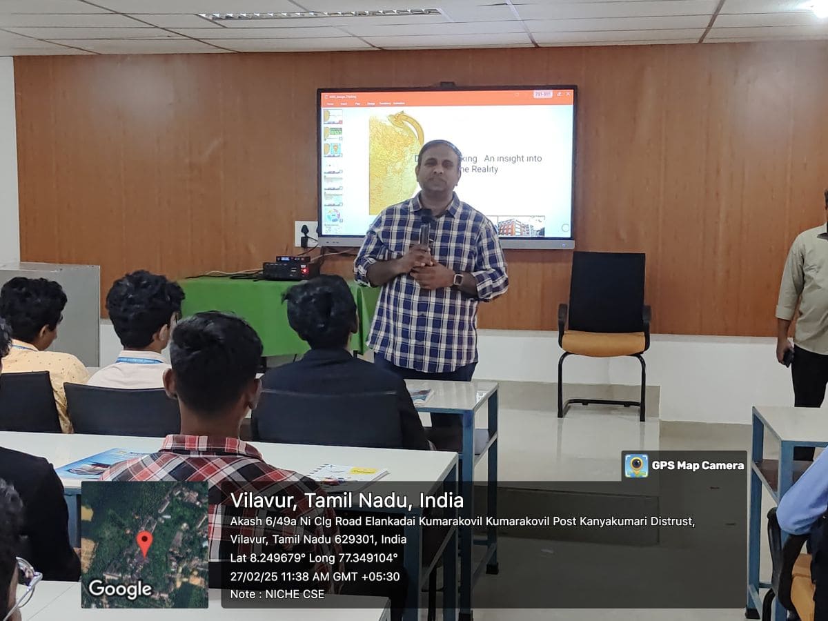 Dr Ruban delivers guest lecture on Design Thinking: An insight into reality
