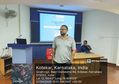 AIMIT Centre Hosts Intensive Digital Marketing Workshop in Collaboration with HiveMinds