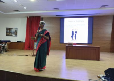 Report on the Session: "Job Interview Etiquette"