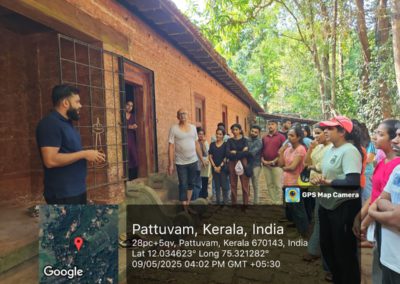 MBA Students Explore Nature and Heritage at Samskriti Sahajeevana Kendra, Pattuvum