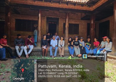 MBA Students Explore Nature and Heritage at Samskriti Sahajeevana Kendra, Pattuvum