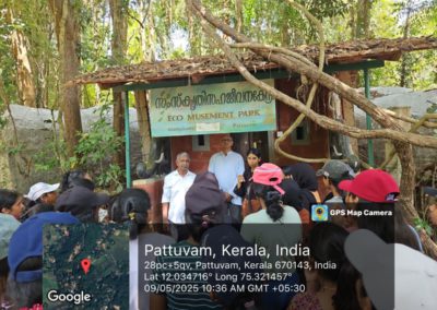 MBA Students Explore Nature and Heritage at Samskriti Sahajeevana Kendra, Pattuvum