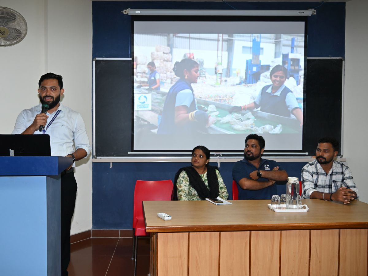 AIMIT Centre signs MOU with Plastics for Change Foundation to Promote Student-Led Environmental Action