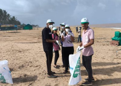 Beach Cleaning Drive Marks World Environment Day 2025 at AIMIT Centre