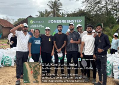 Beach Cleaning Drive Marks World Environment Day 2025 at AIMIT Centre