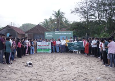 Beach Cleaning Drive Marks World Environment Day 2025 at AIMIT Centre
