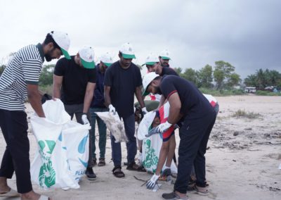 Beach Cleaning Drive Marks World Environment Day 2025 at AIMIT Centre